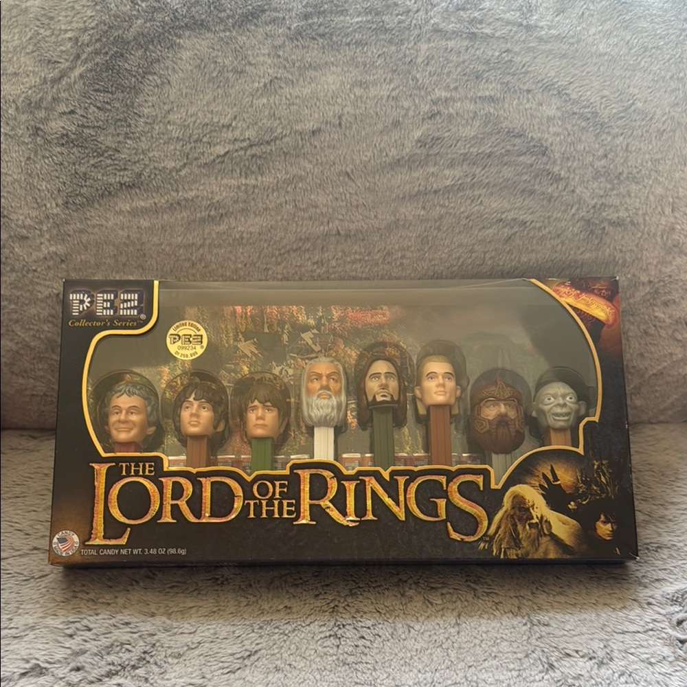 The Lord of the Rings PEZ Collector’s Set Dispenser Set